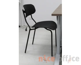 Стул офисный SHT-S85М Пластик, Желтый/Черный images