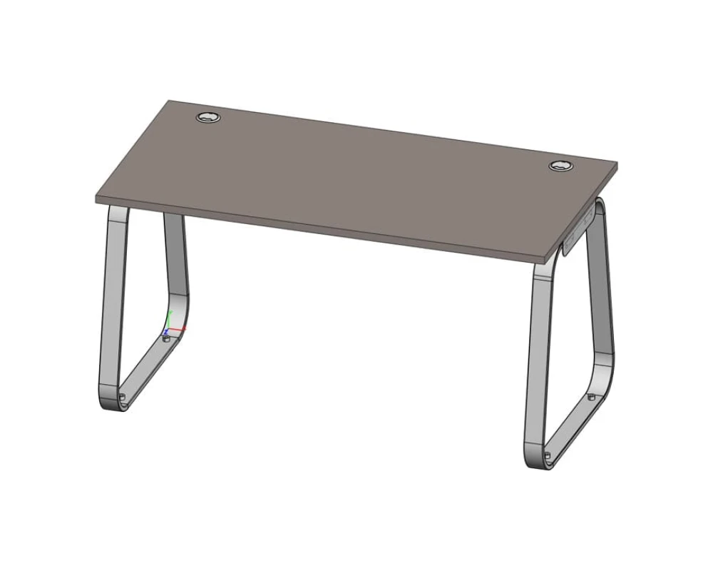 Стол прямой 1600х700 (углы прямые) Генезис Оператив / Genesis Operative