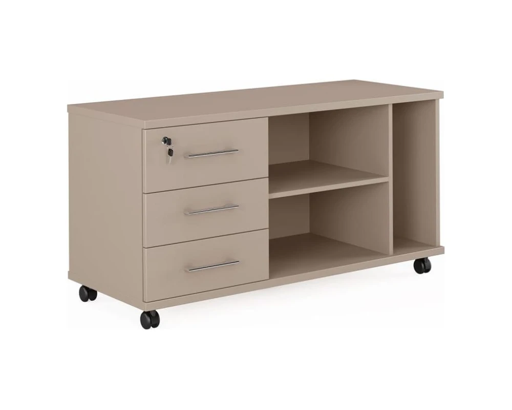 Тумба сервисная на колёсах левая Генезис Оператив / Genesis Operative