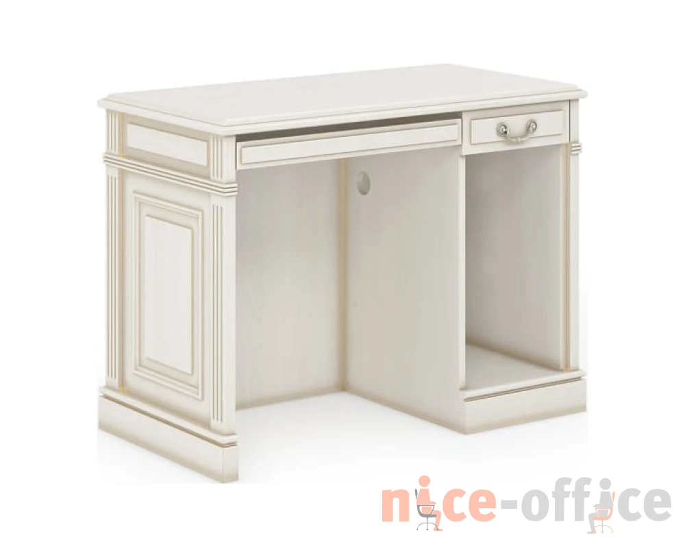 Стол компьютерный 1050x550x790 Нью Интер Вайт / New Inter White
