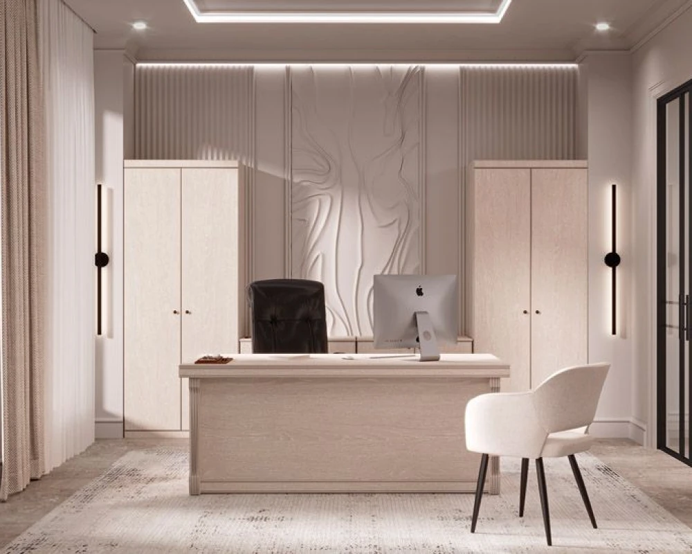 Кабинет руководителя Берн / Bern Дуб апрельский; Дуб атланта; Темный орех