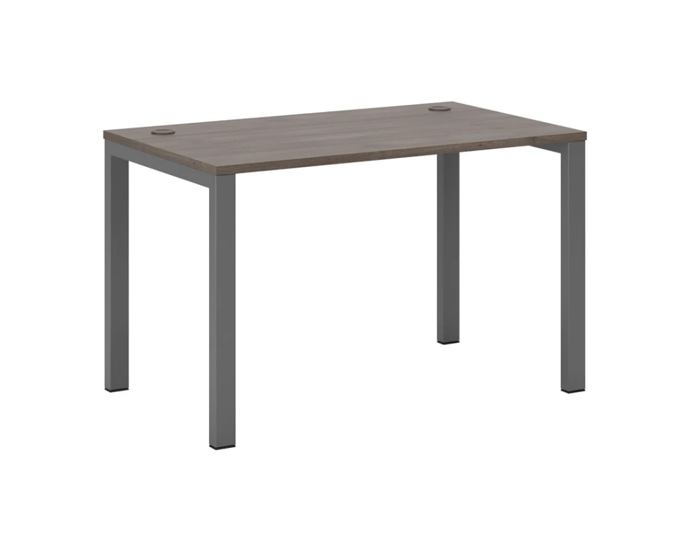 Стол письменный на металлоопорах 120 Нью Лайн / New Line Дуб Шамони темный