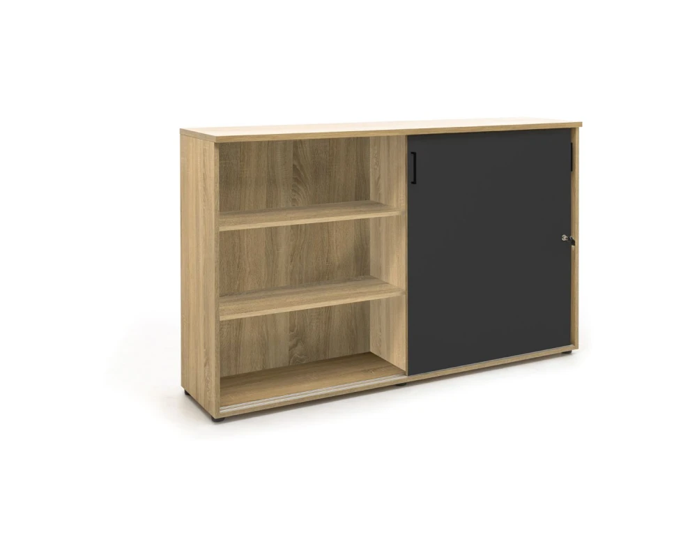 Шкаф-купе 145x40x112 Flex Гикори/Графит