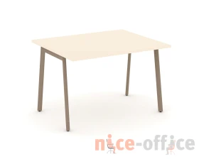 Стол переговорный на плоскоовальной трубе 118x98x75 Эстетика / Estetica images