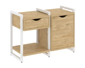 Тумба на регульруемых опорах наборная. Вариант №3 970х460х719 Лофт / Loft images