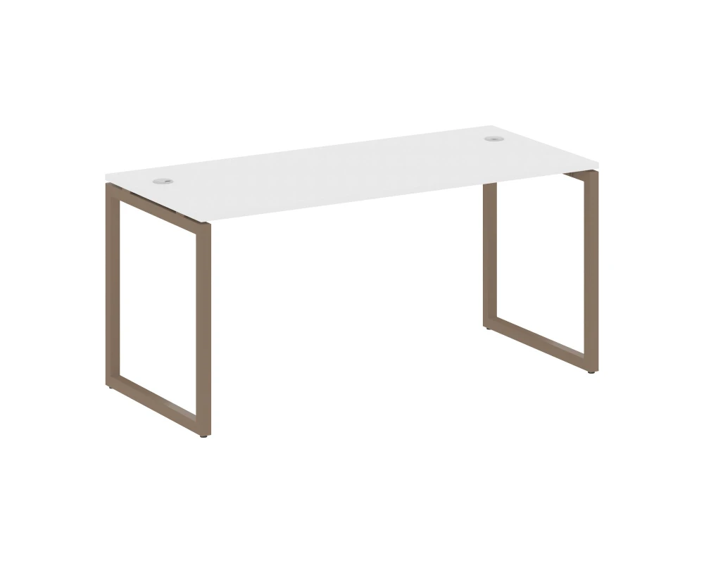 Стол письменный на О-образном м/к 1600x720x750 Метал Систем Куатро 4х4 / Metal System Quattro 4x4