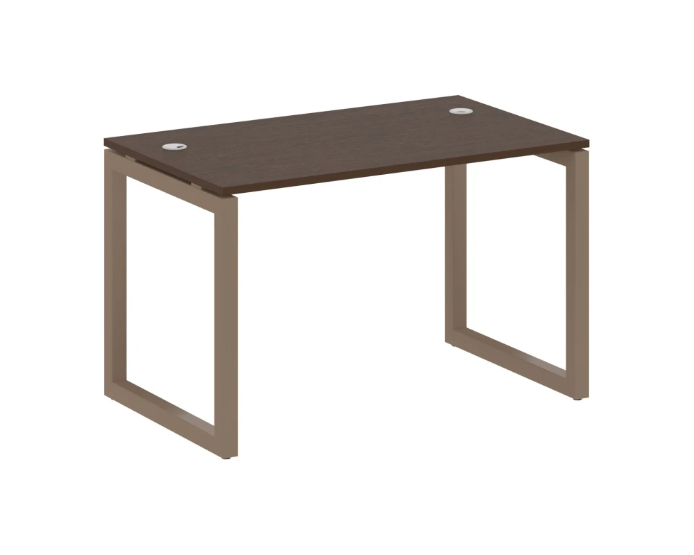 Стол письменный на О-образном м/к 1200x720x750 Метал Систем Куатро 5x5 / Metal System Quattro 5x5