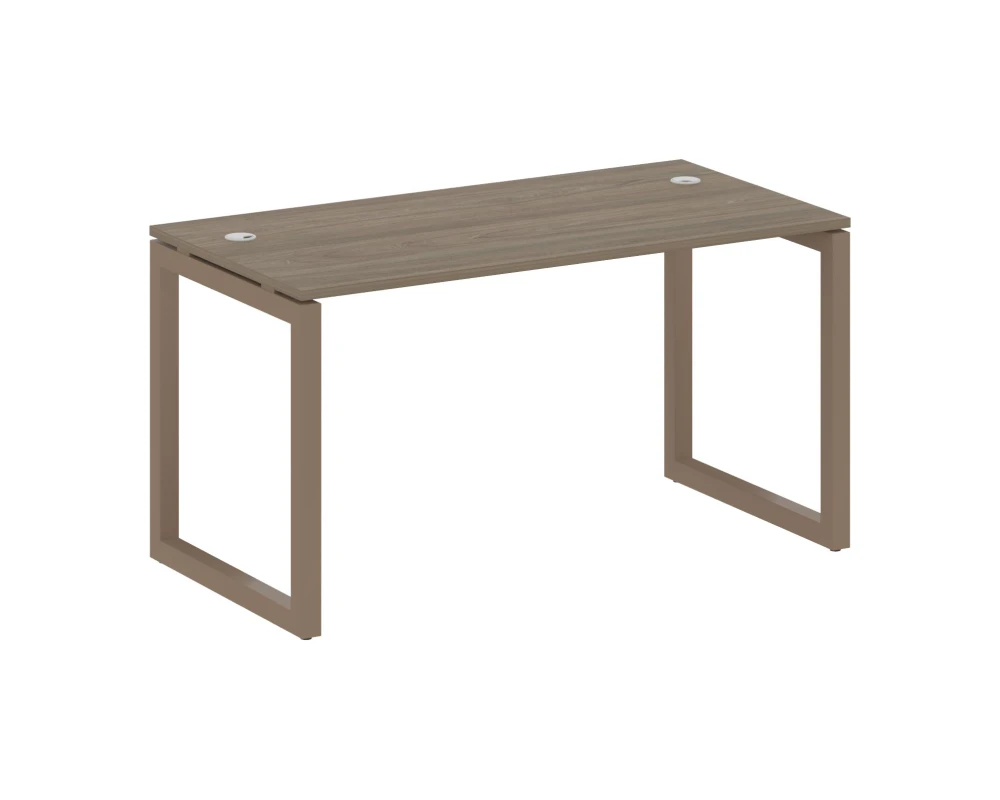 Стол письменный на О-образном м/к 1400x720x750 Метал Систем Куатро 5x5 / Metal System Quattro 5x5