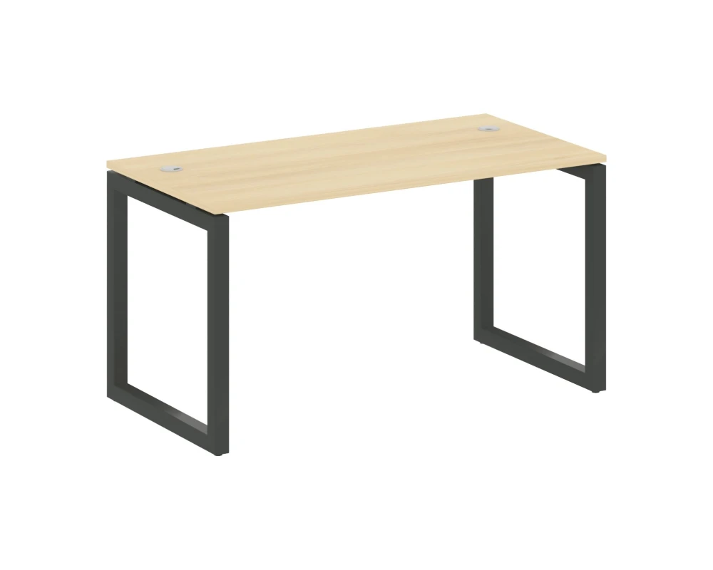 Стол письменный на О-образном м/к 1400x720x750 Метал Систем Куатро 5x5 / Metal System Quattro 5x5