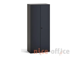 Гардероб металлический широкий, 2 полки + штанга Рива Металл / Riva Metal images