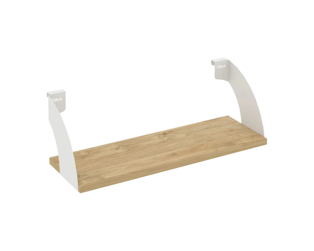 Навесные полки (кронштейны, ЛДСП полка 600мм) 600x220x200 Рива / Riva