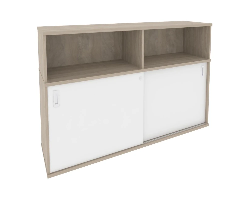 Шкаф-купе приставной / опорный 1635x432x1120 Оникс / Onix