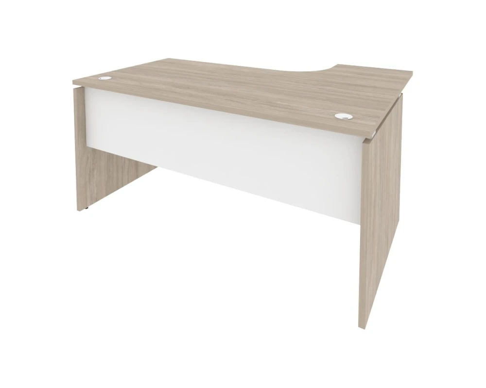 Стол эргономичный левый 1580x1180x750 (800/460) Оникс / Onix