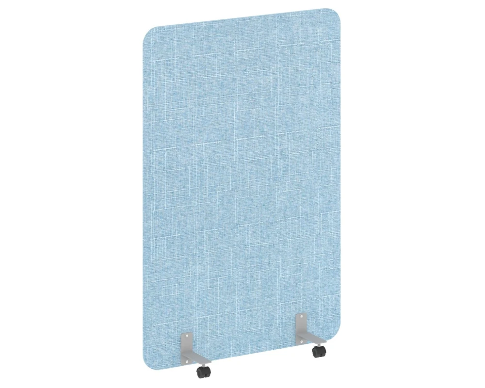 Перегородка на роликах 1200x18x1800 Р-лайн софт / R-line soft