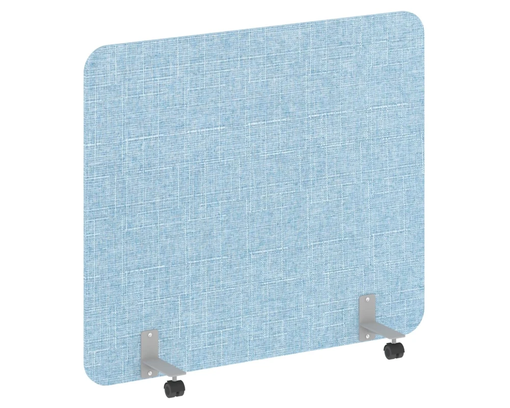 Перегородка на роликах 1400x18x1200 Р-лайн софт / R-line soft