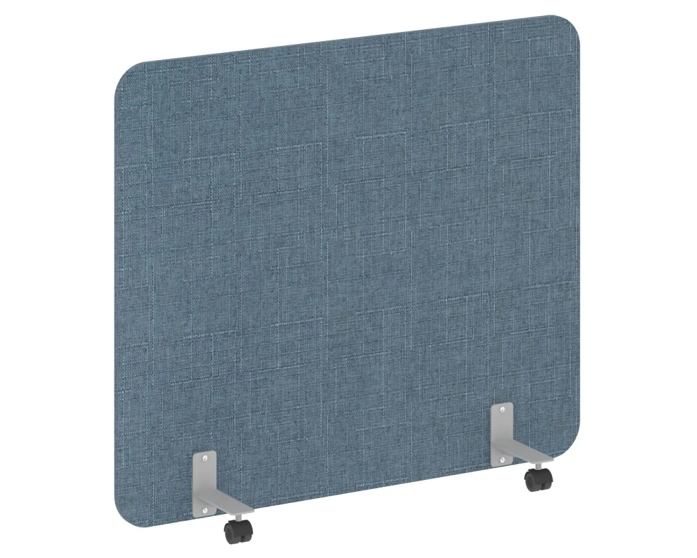 Перегородка на роликах 1400x18x1200 Р-лайн софт / R-line soft