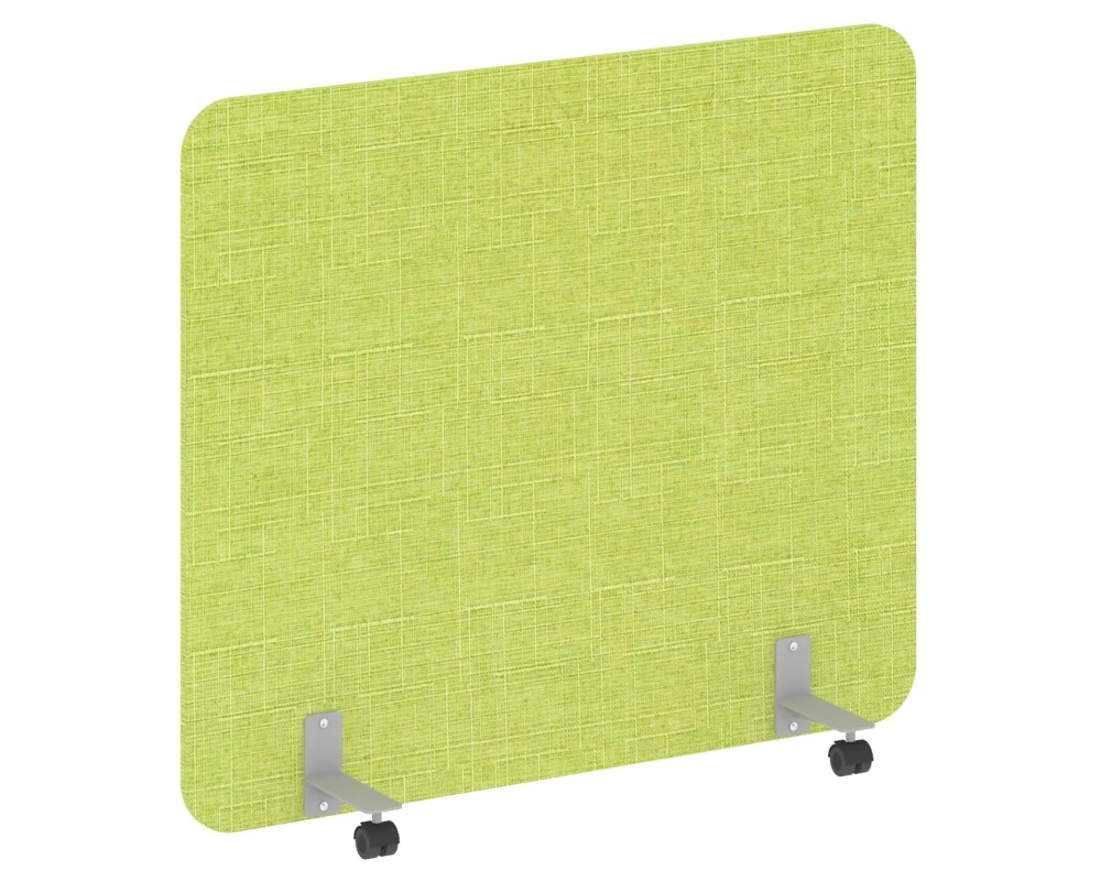 Перегородка на роликах 1400x18x1200 Р-лайн софт / R-line soft