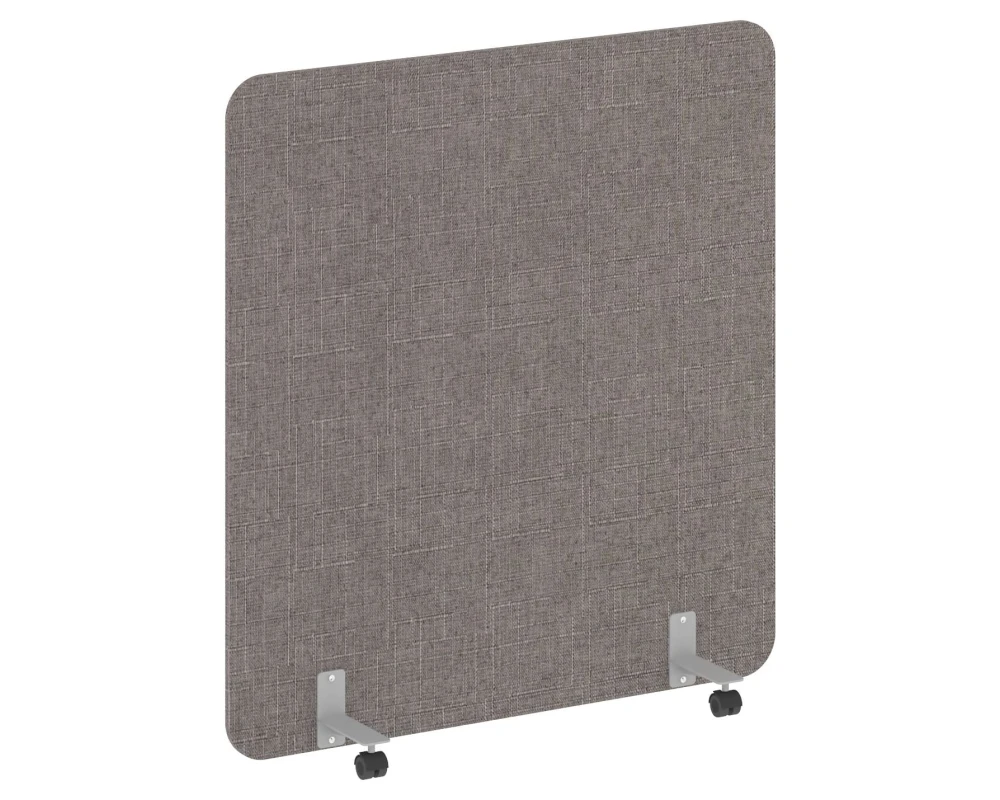 Перегородка на роликах 1400x18x1500 Р-лайн софт / R-line soft