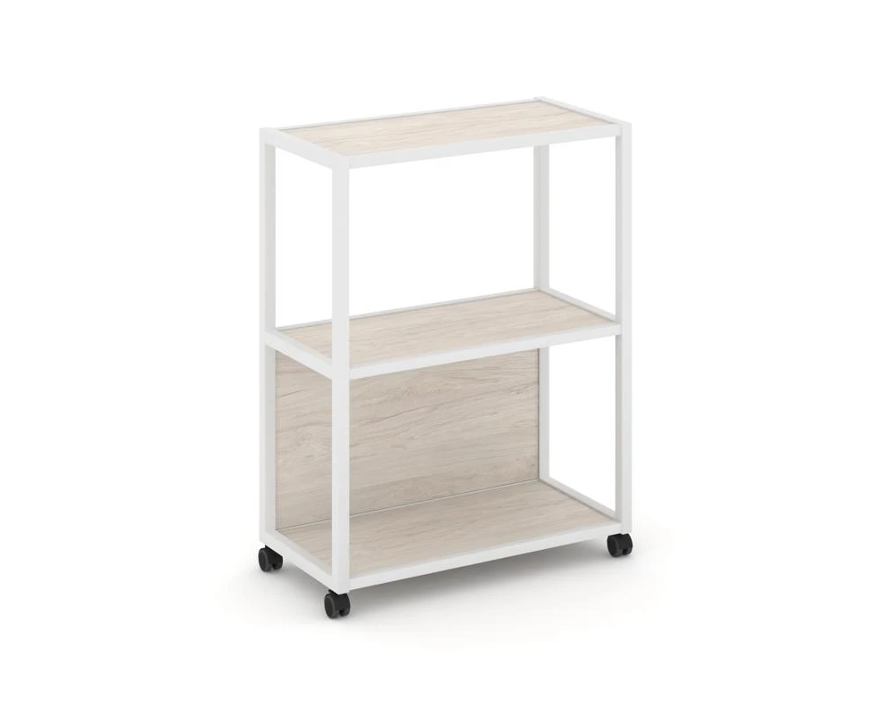 Стеллаж 3 уровня 1 секция VR.LT-STK-302.12 1200x400x1046 Шелф Мобайл / Shelf Mobile