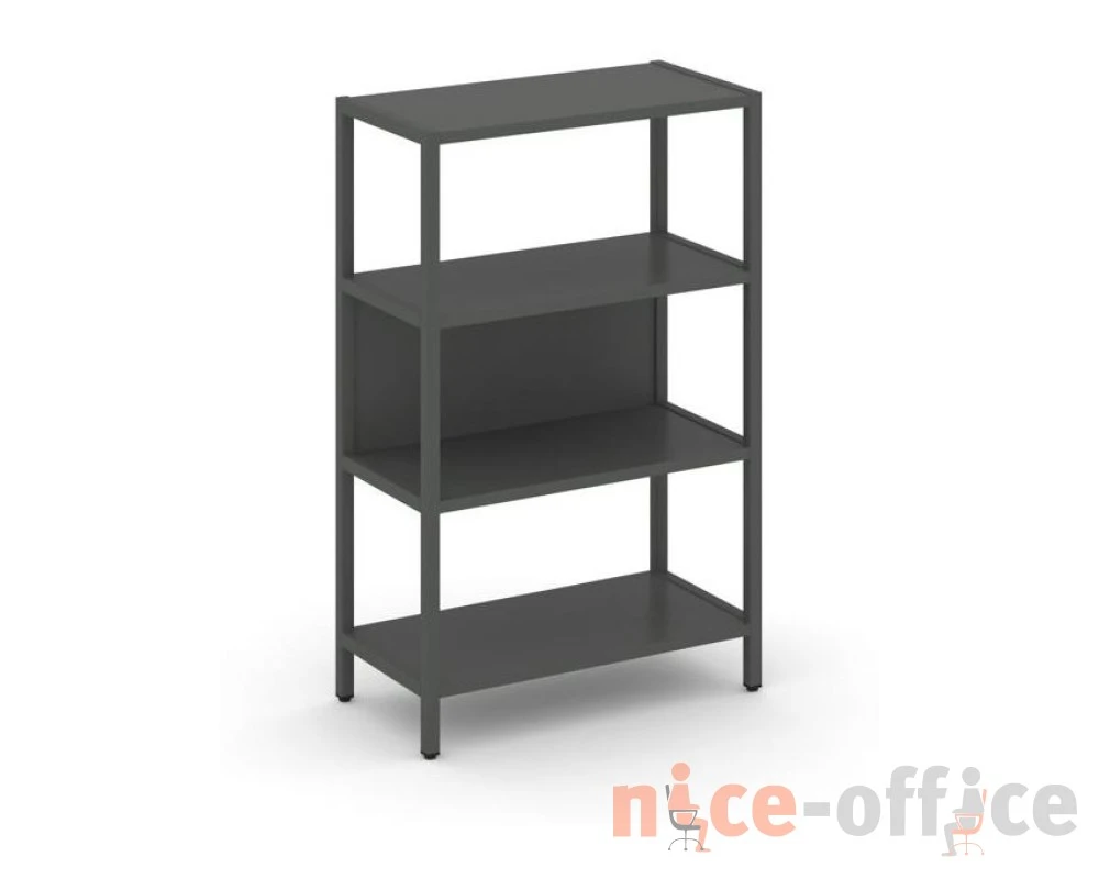 Односекционный стеллаж трехярусный 810х400х1246 Шелф Систем / Shelf System