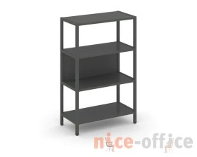 Односекционный стеллаж трехярусный 810х400х1246 Шелф Систем / Shelf System images