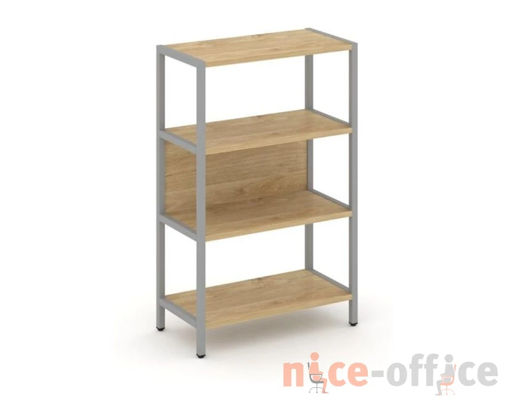Односекционный стеллаж трехярусный 810х400х1246 Шелф Систем / Shelf System