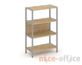 Односекционный стеллаж трехярусный 810х400х1246 Шелф Систем / Shelf System images