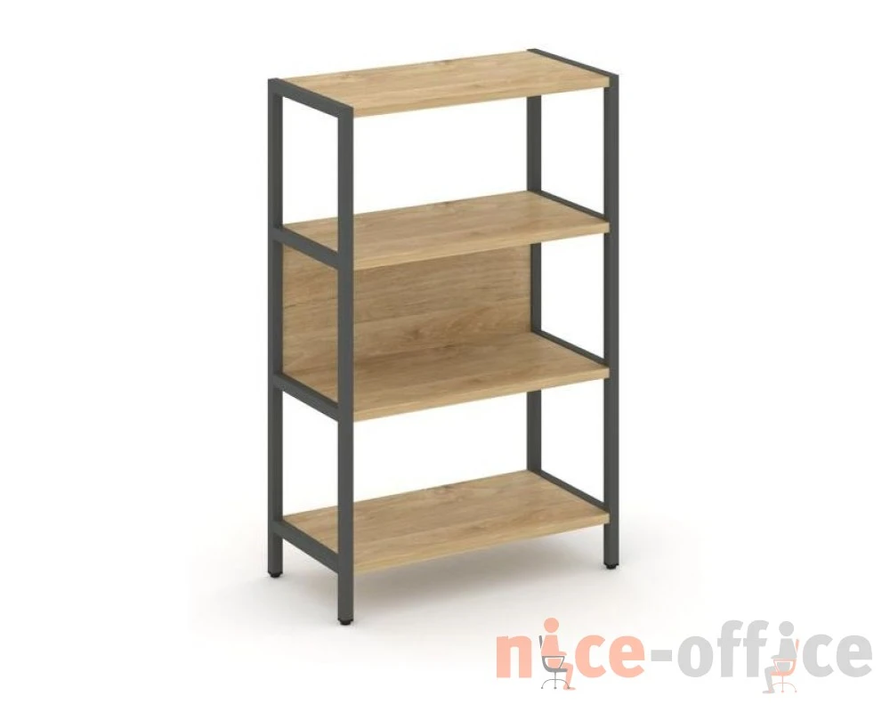 Односекционный стеллаж трехярусный 810х400х1246 Шелф Систем / Shelf System