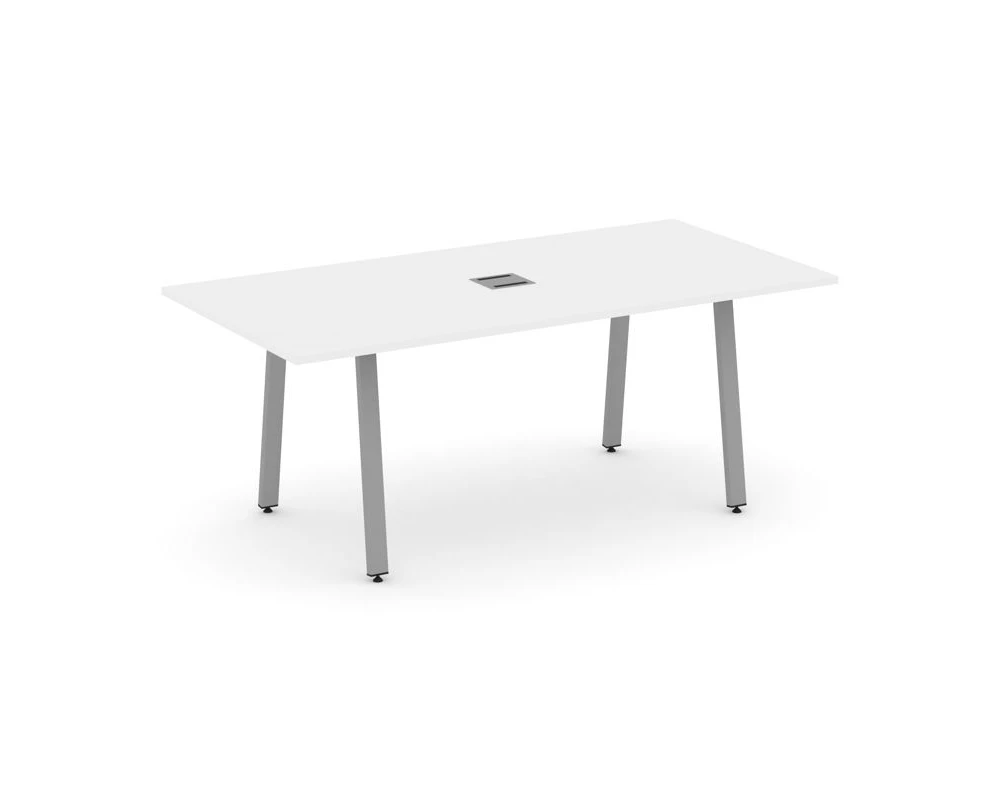 Стол переговорный на А-образном каркасе с лючком 1980x980x750 Стайл Проджект Директ / Style Project Direct