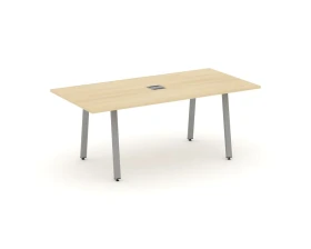 Стол переговорный на А-образном каркасе с лючком 1980x980x750 Стайл Проджект Директ / Style Project Direct images