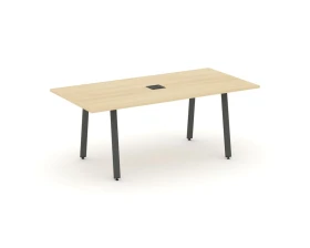 Стол переговорный на А-образном каркасе с лючком 1980x980x750 Стайл Проджект Директ / Style Project Direct images