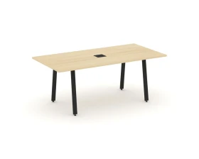 Стол переговорный на А-образном каркасе с лючком 1980x980x750 Стайл Проджект Директ / Style Project Direct images