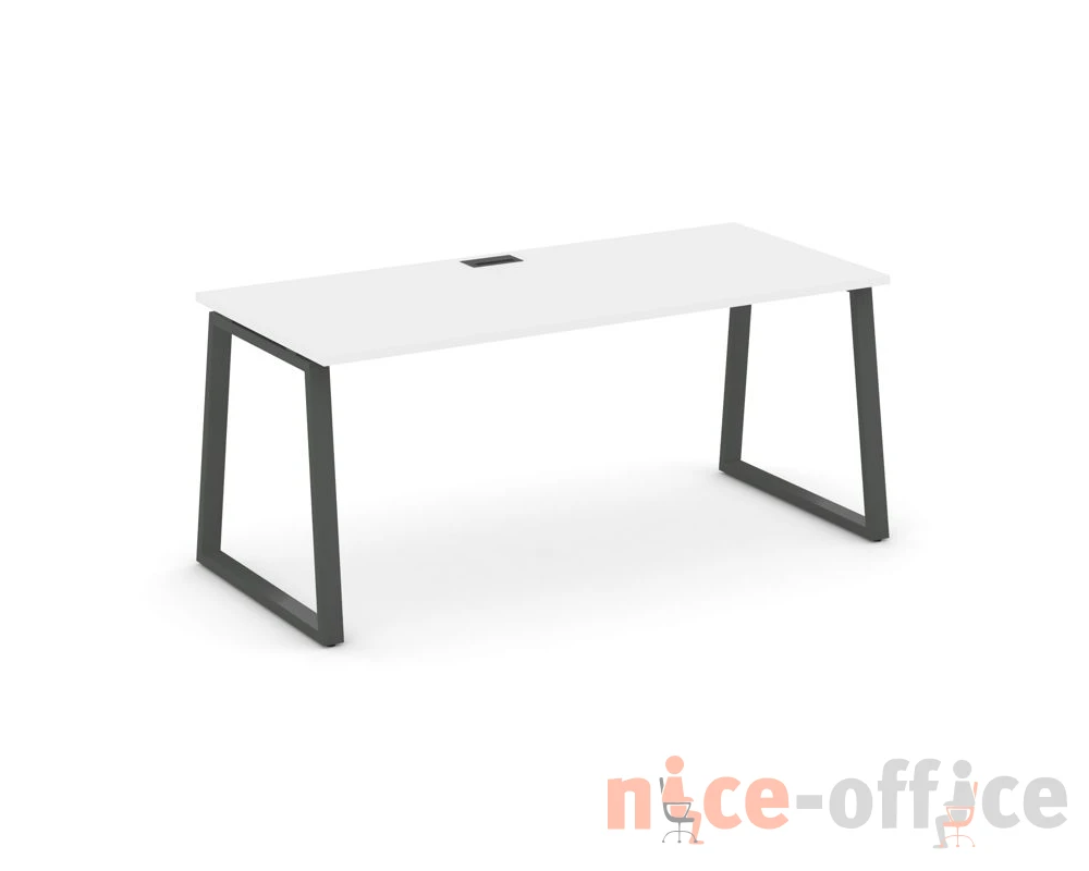 Стол письменный опоры трапеция 1580x800x750 Стайл Проджект Директ / Style Project Direct