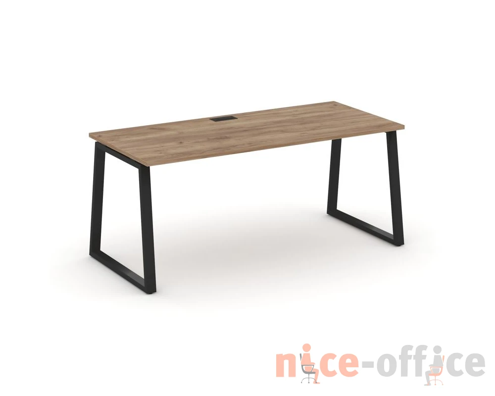 Стол письменный опоры трапеция 1580x800x750 Стайл Проджект Директ / Style Project Direct