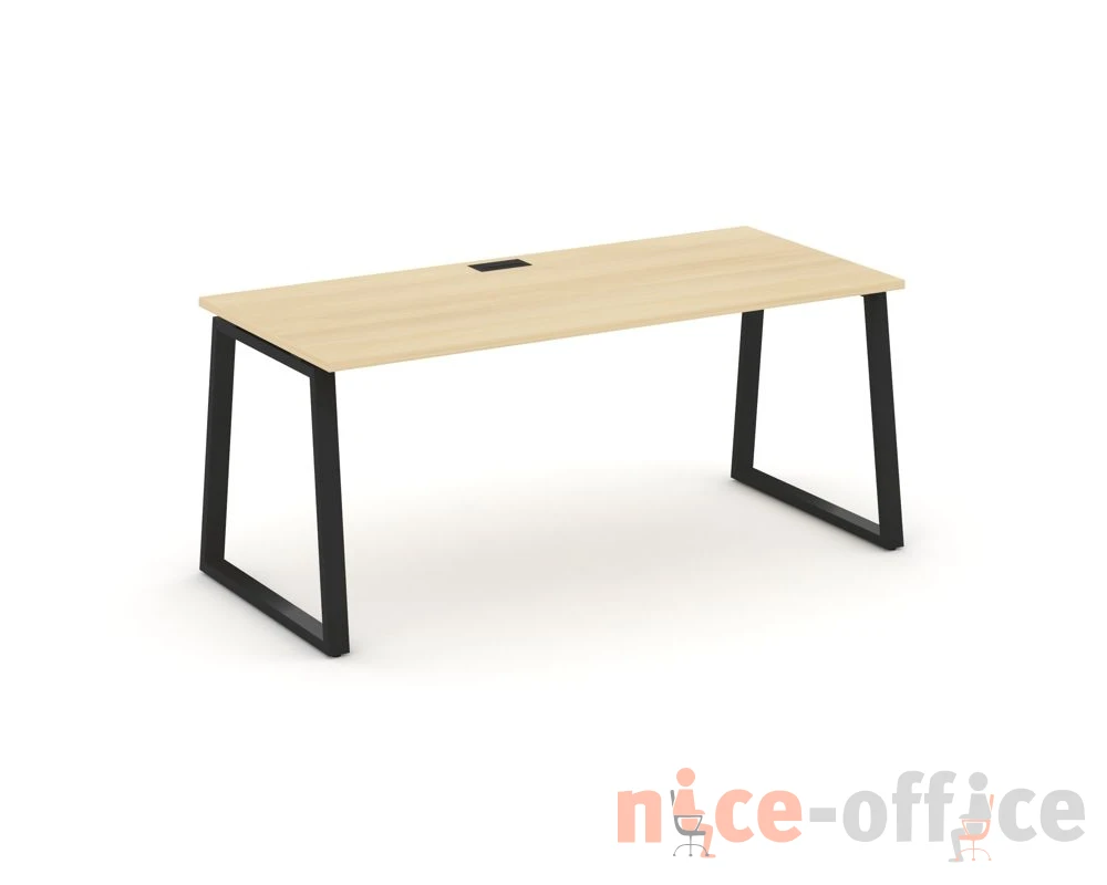 Стол письменный опоры трапеция 1580x800x750 Стайл Проджект Директ / Style Project Direct