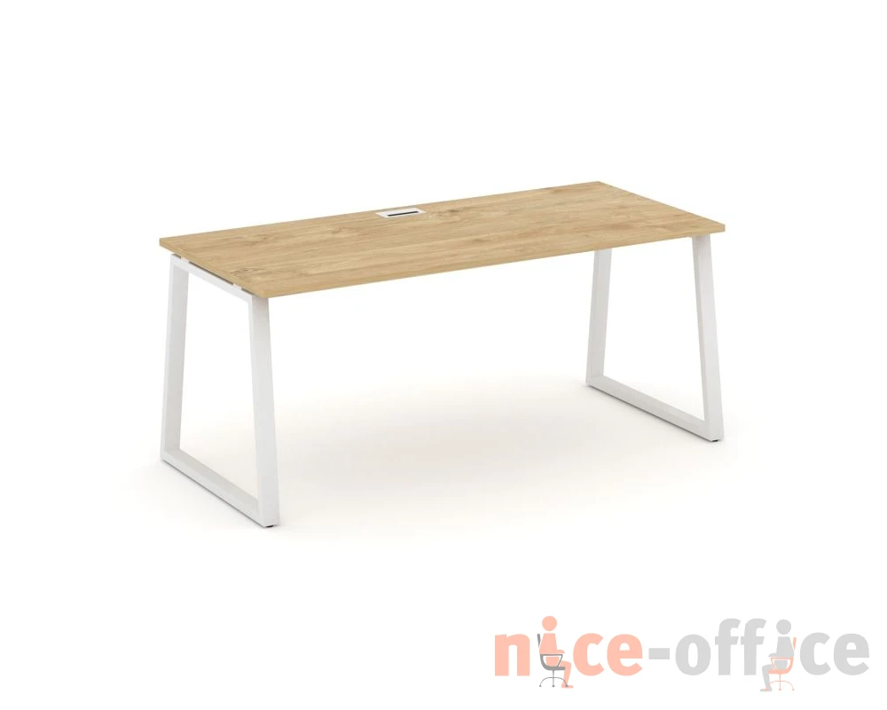 Стол письменный опоры трапеция 1580x800x750 Стайл Проджект Директ / Style Project Direct