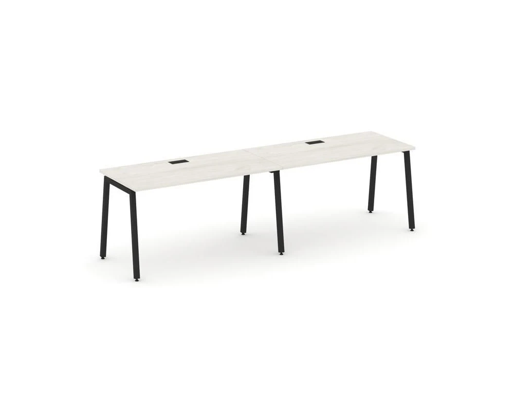 Рабочая станция 1 сторон. на А-образном каркасе 40 мм 1960х600х750 Стайл Проджект / Style Project