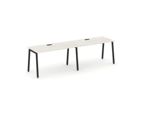 Рабочая станция 1 сторон. на А-образном каркасе 40 мм 1960х600х750 Стайл Проджект / Style Project images