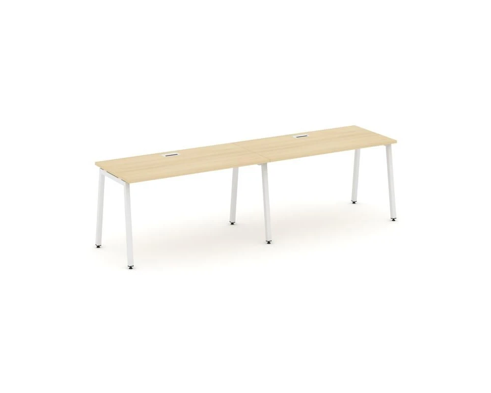 Рабочая станция 1 сторон. на А-образном каркасе 40 мм 1960х600х750 Стайл Проджект / Style Project