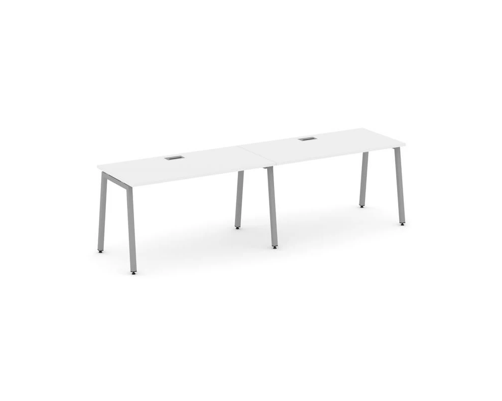 Рабочая станция 1 сторон. на А-образном каркасе 40 мм 1960х600х750 Стайл Проджект / Style Project