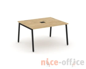 Стол переговорный на А-образном каркасе 40 мм 1180х1180х750 Стайл Проджект / Style Project images