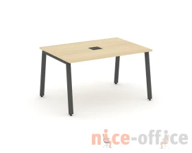 Стол переговорный на А-образном каркасе 60 мм 1180х980х750 Стайл Проджект / Style Project images