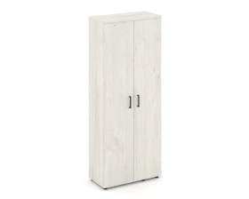 Гардероб широкий неглуб. с выдвижной штангой и полками 796x400x1982 зад. стенка HDF Стайл Проджект / Style Project images