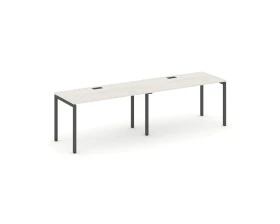 Рабочая станция 1 сторон. на П-образном каркасе 40 мм 1960x600x750 Стайл Проджект / Style Project images