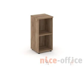 Стеллаж низкий узкий 400x400x833 зад. стенка HDF Стайл Проджект / Style Project images