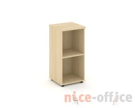 Стеллаж низкий узкий 400x400x833 зад. стенка HDF Стайл Проджект / Style Project images