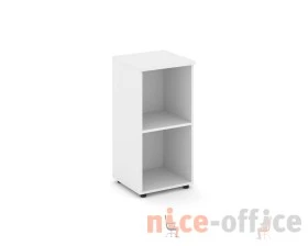 Стеллаж низкий узкий 400x400x833 зад. стенка HDF Стайл Проджект / Style Project images