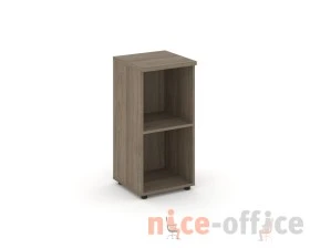 Стеллаж низкий узкий 400x400x833 зад. стенка HDF Стайл Проджект / Style Project images