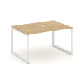Тиквуд светлый/Металл белый
