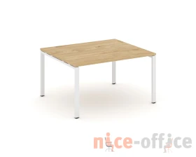 Стол переговорный на П-образном каркасе 60 мм 1380x1180x750 Стайл Проджект / Style Project images